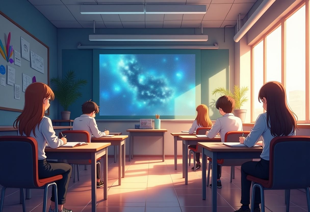 青蓝教育IP动画《学霸的修炼笔记》 - 漫剧工坊客户案例